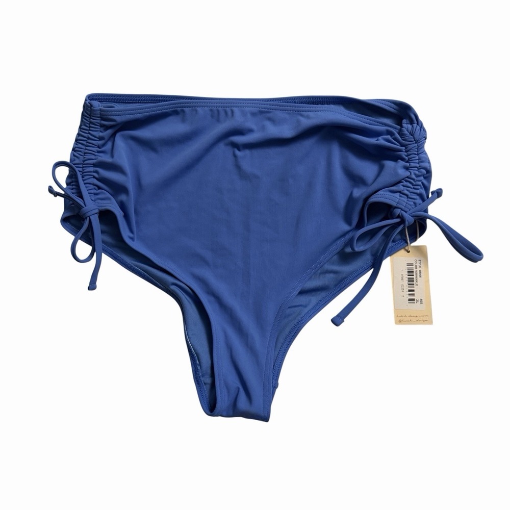 New Hutch Bikini Bottoms Blue Size XL Periwinkle NWT Swimsuit Swimwear